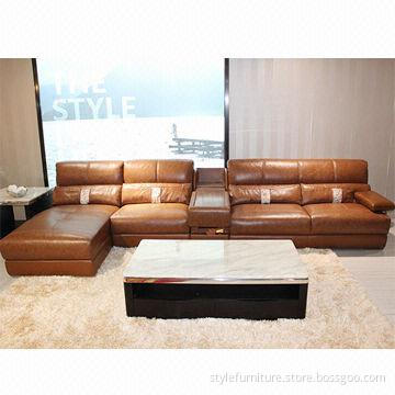 Real leather sofa sets, no direction limit